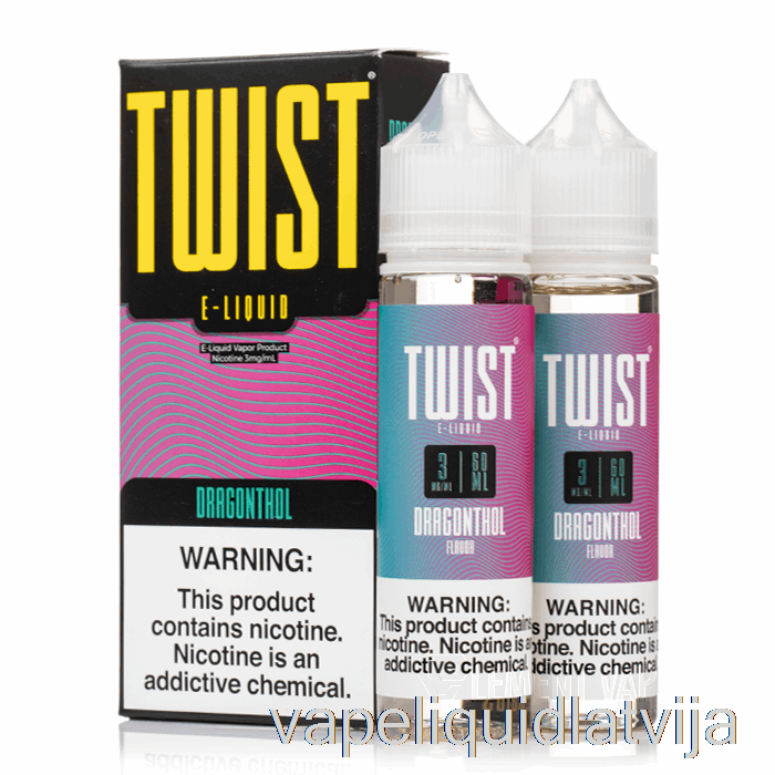 Dragonthol - Twist E-liquid - 120ml 0mg Vape šķidrums